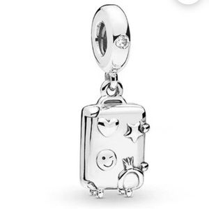 Pandora suitcase charm